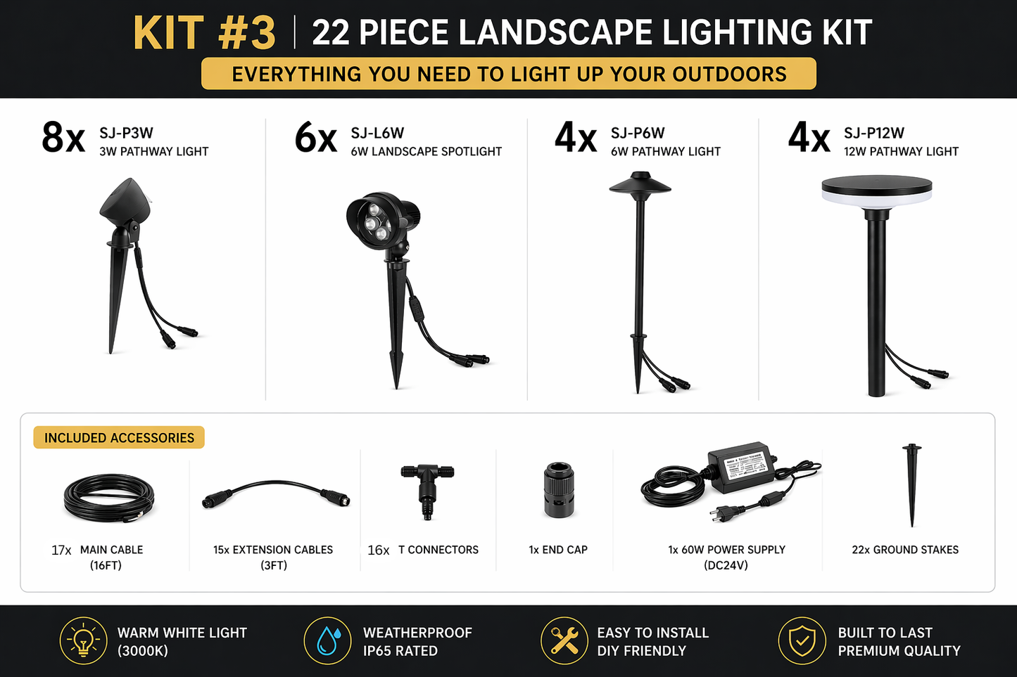 Star Light Landscape Lighting Kit