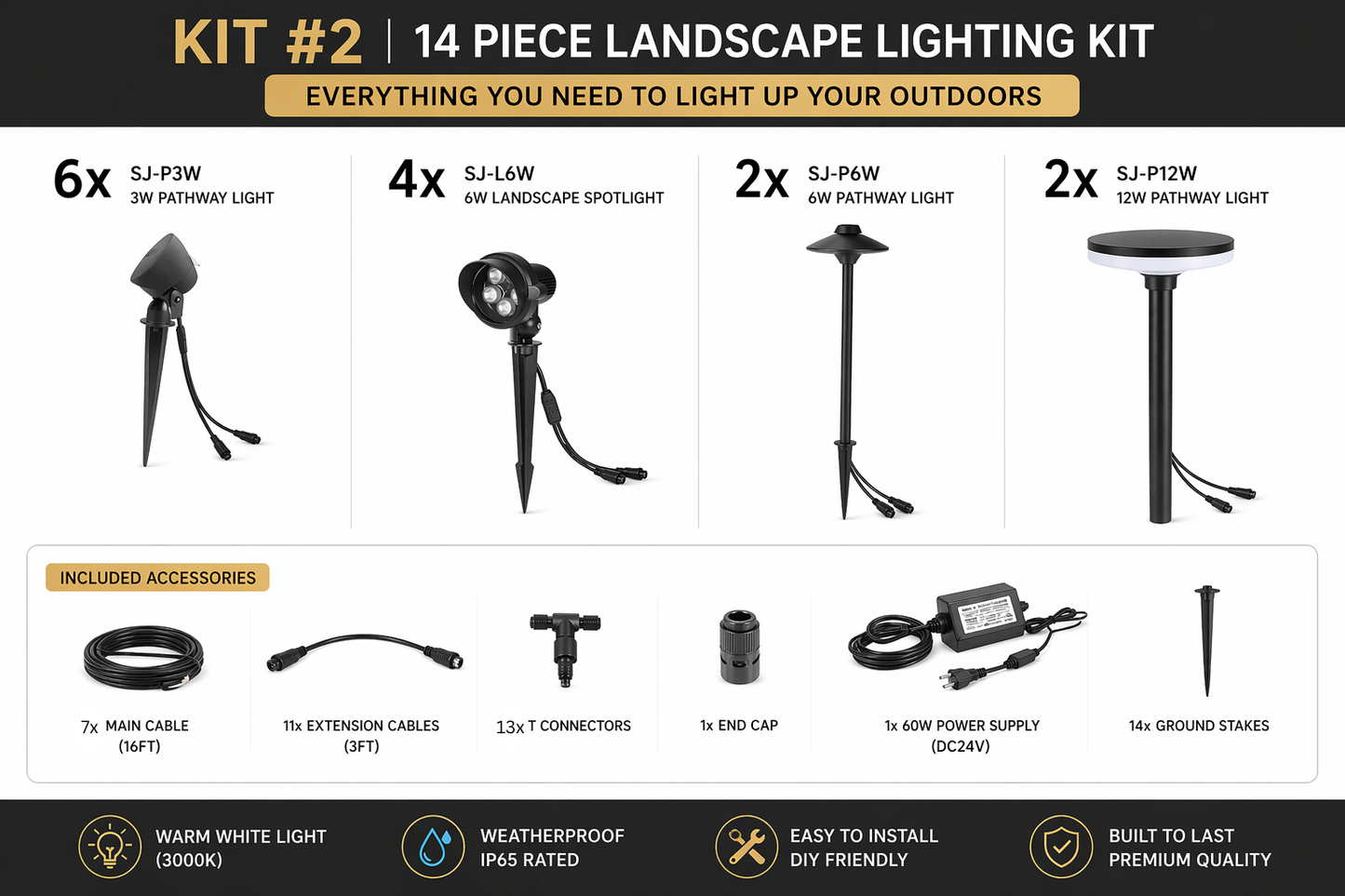 Star Light Landscape Lighting Kit