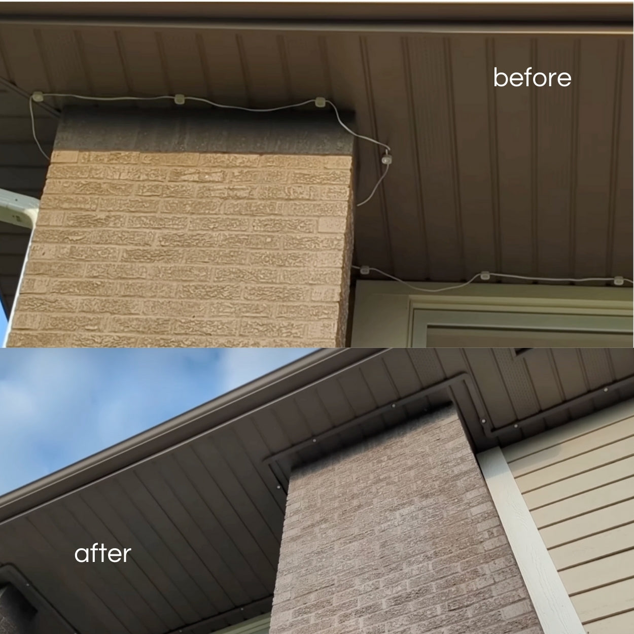 SOFFIT TRACK FOR GOVEE PRO OUTDOOR LIGHTS - Easy And Neat Install